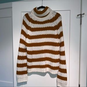 Anthro Knit Turtleneck Sweater